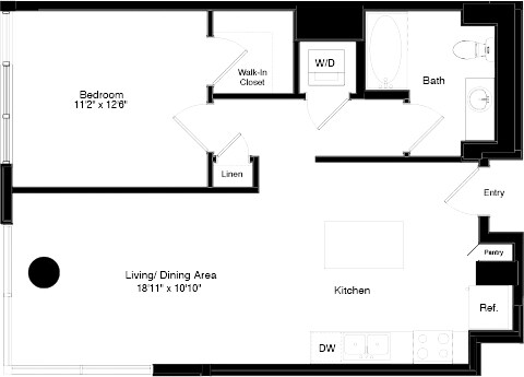Tower A3 T-1202 floor plan